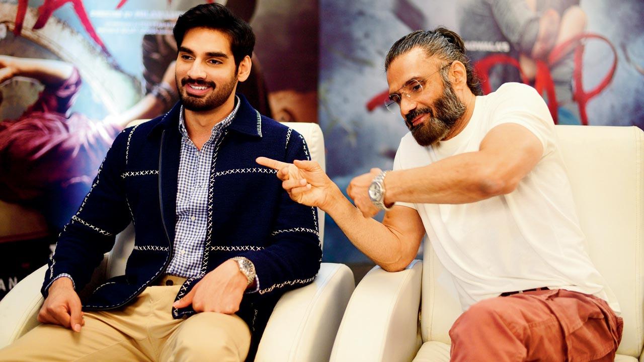 Ahan Shetty makes his debut with Tadap this Friday