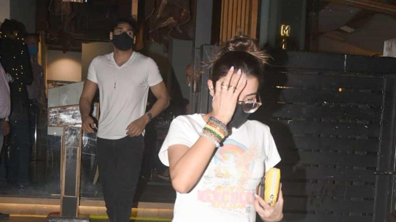 PHOTOS: Ahan Shetty and Tania Shroff out on a dinner date