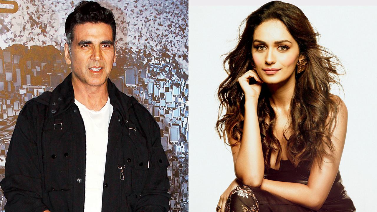 Akshay Kumar and Manushi Chhillar