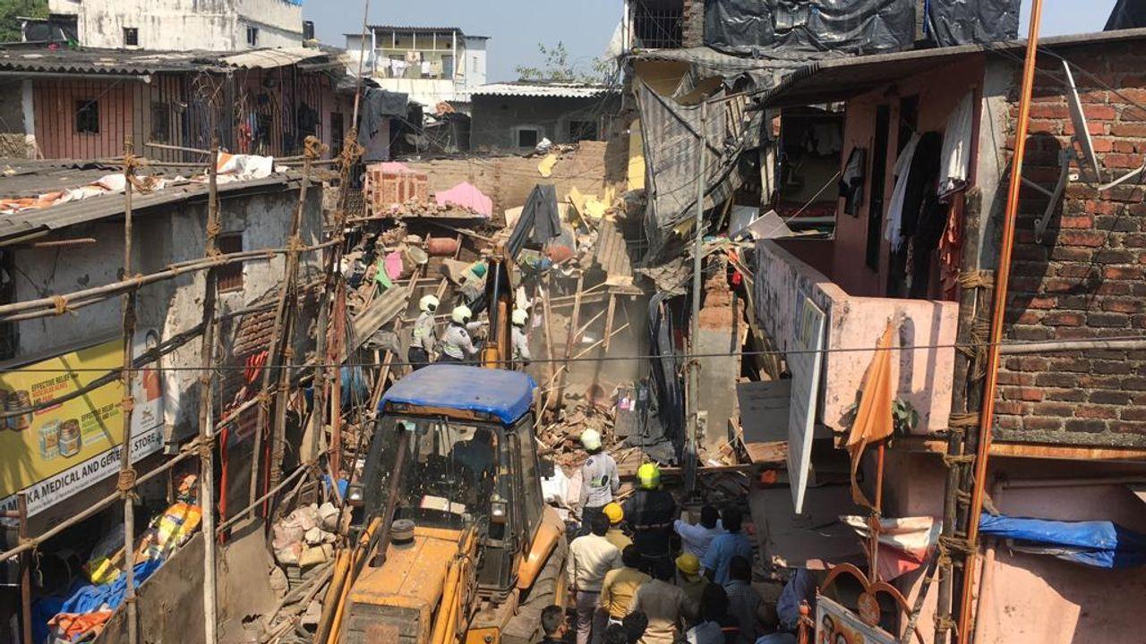 Mumbai: House collapses in Antop Hill area, 7 injured