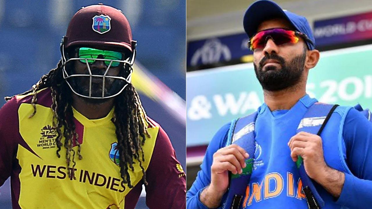 Dinesh Karthik calls Chris Gayle's personality 'beautiful and colourful' on Twitter