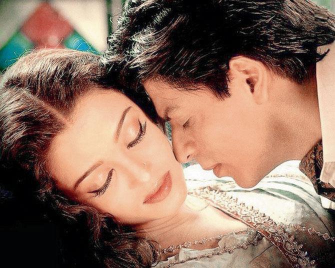 Aishwarya Rai's role of Paro in Devdas (2002) was notable and her chemistry with actor Shah Rukh Khan made the film one of the most loved romantic dramas of all times.