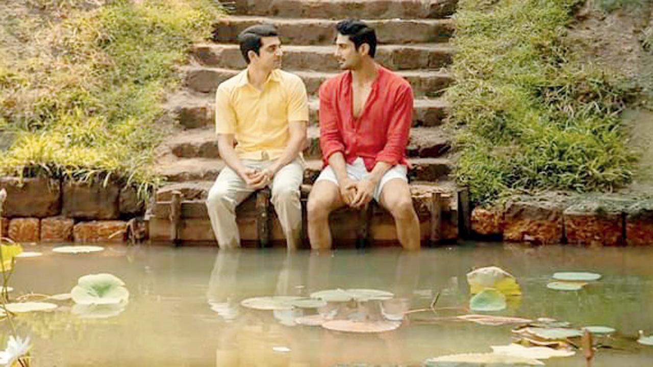 A still from Cobalt Blue
