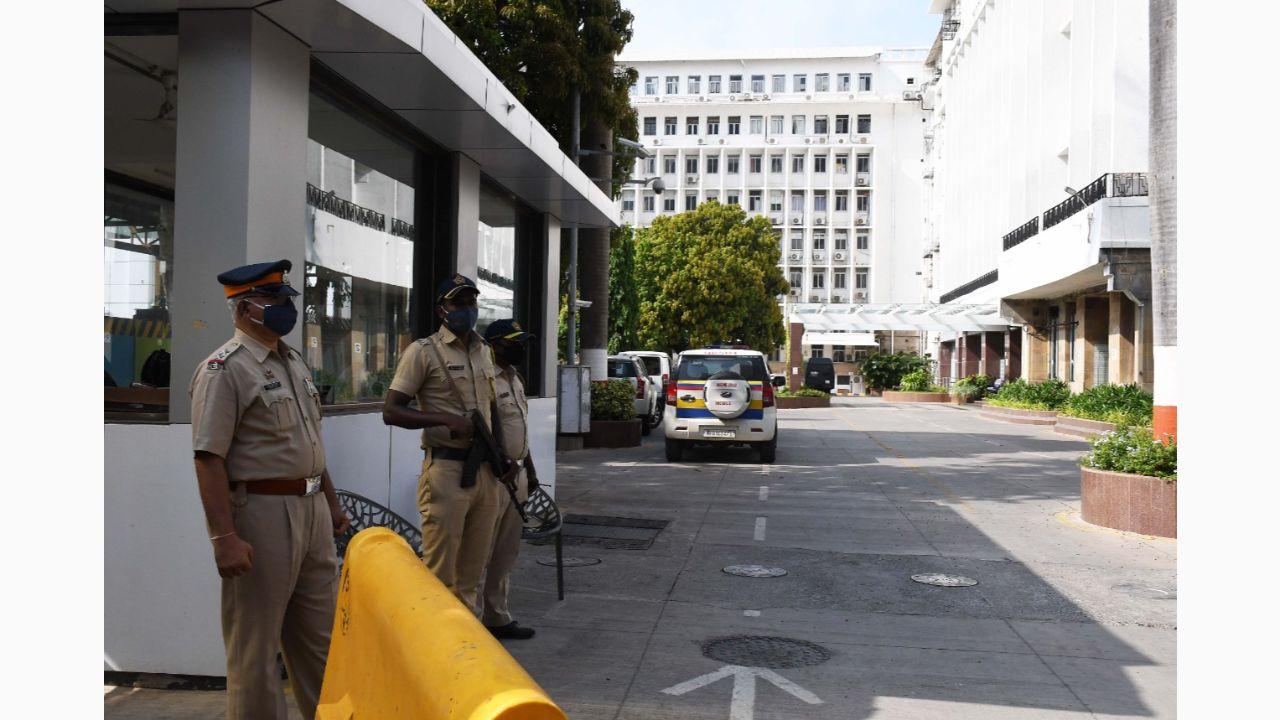On May 30, Mumbai Police personnel conducted a search operation at the Maharashtra government secretariat after a caller, later identified as a farmer from Nagpur district, claimed that a bomb was planted on the building, which turned out to be a hoax call, officials said.