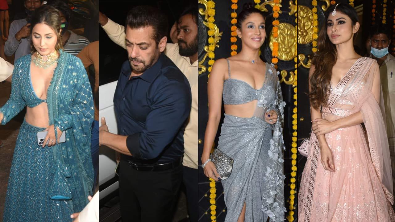 PHOTOS: Salman Khan, Hina Khan, Mouni Roy, Harleen Sethi at Ekta Kapoor's star-studded Diwali bash