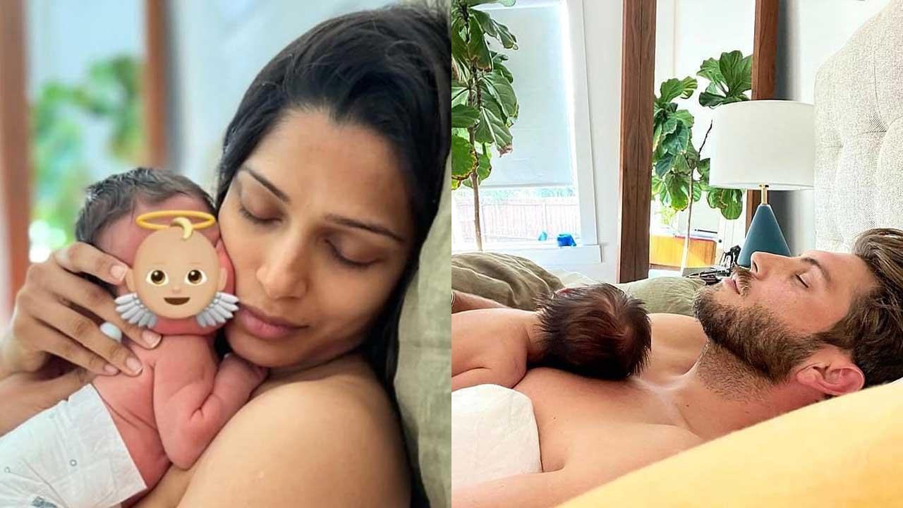 Freida Pinto welcomes baby boy with husband Cory Tran; names him Rumi-Ray 
