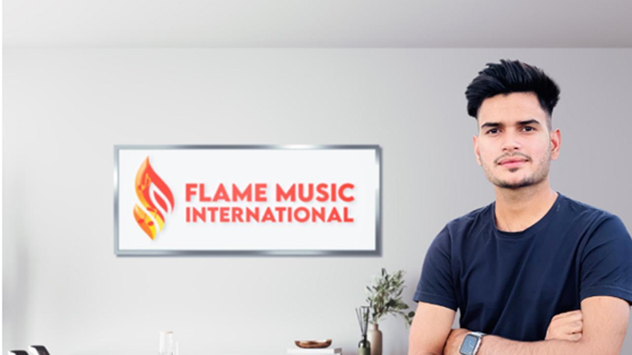 Gagan founder of Flame Music International perplexing dreams into reality