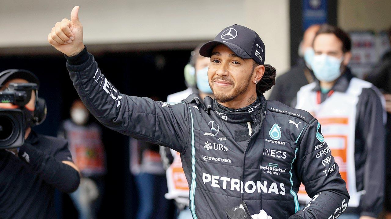 Hamilton tops Brazil qualifying, but gets five-place grid penalty