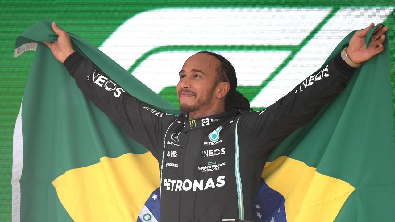 Lewis Hamilton records astounding win at Brazilian GP after starting at P10