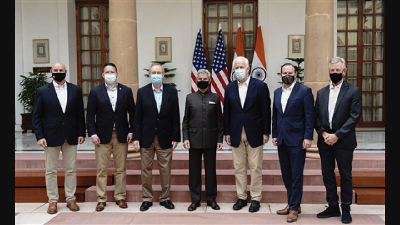 EAM S Jaishankar meets US Congress delegation, exchanges views on Indo-Pacific, Afghanistan