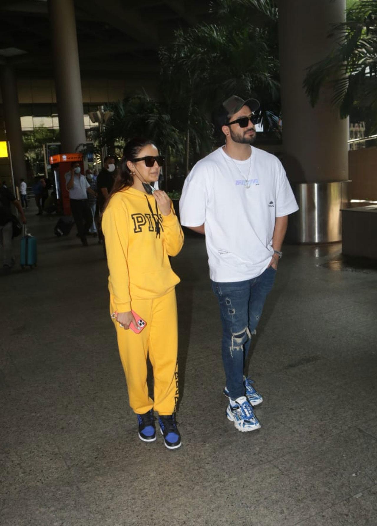 The actress said, “I am happy to be in Goa for a small break where I am celebrating my birthday with my close friends. I could've had a grand celebration but considering the current situation, I thought it would be best if I had a small celebration.”