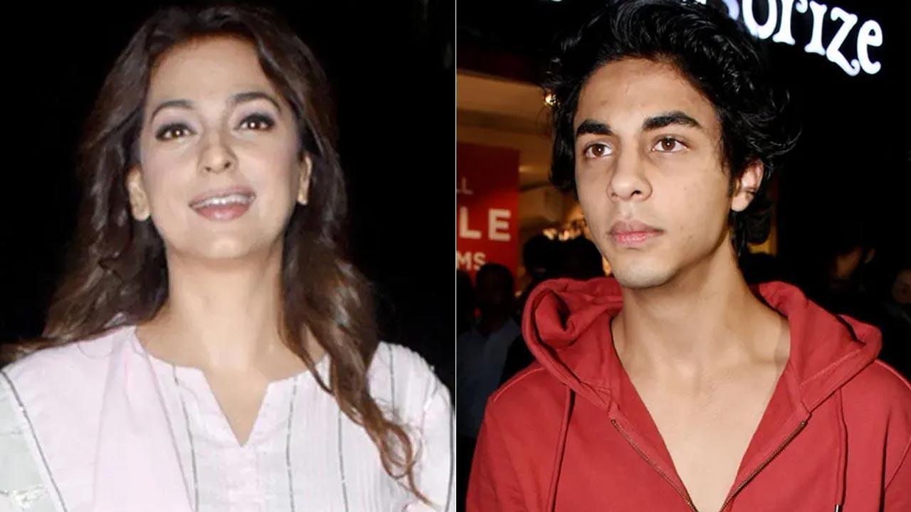 Juhi Chawla pledges 500 trees in his name for Aryan Khan's birthday