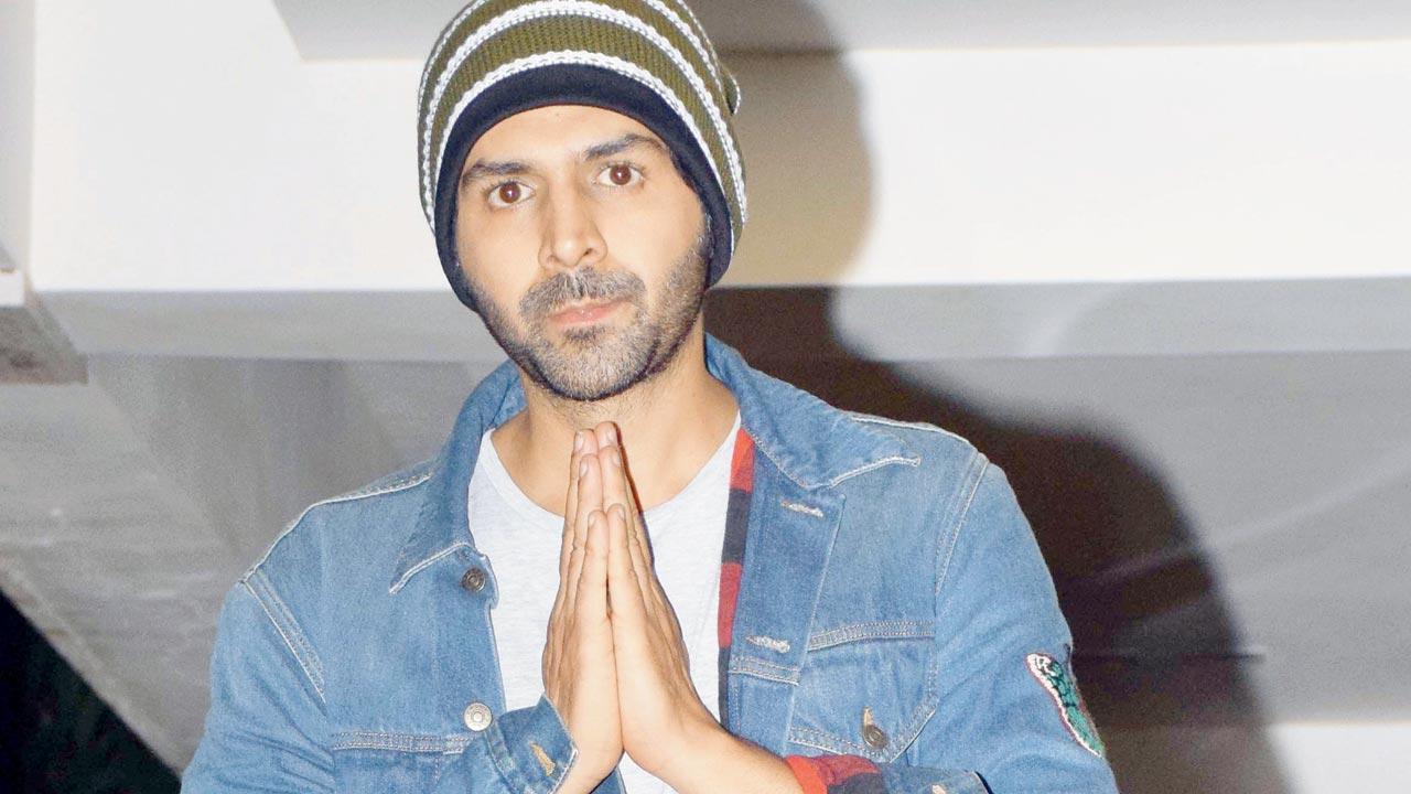 Kartik Aaryan. Pic/Yogen Shah