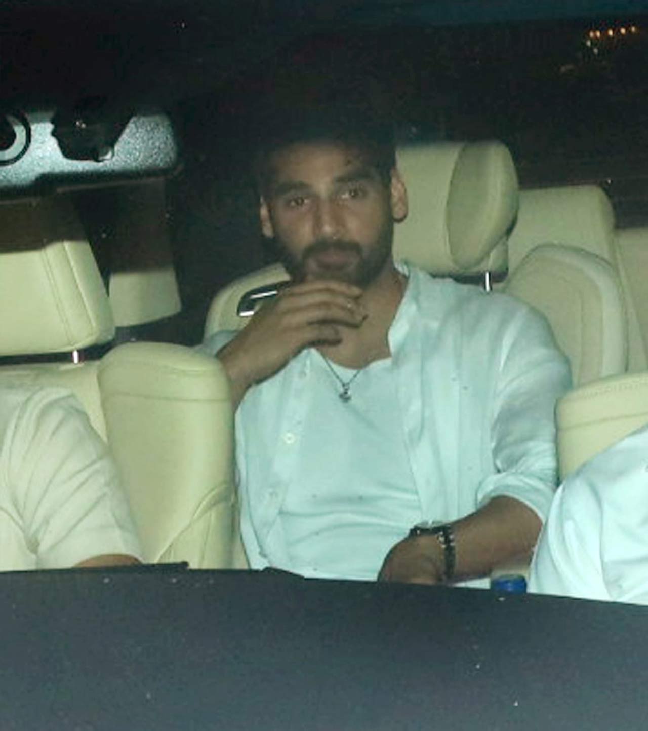 Ahan Shetty, who is set to make his Bollywood debut with Tadap, opposite Student Of The Year 2 fame Tara Sutaria, walked into Khushi Kapoor's birthday party with his friend Tania Shroff.