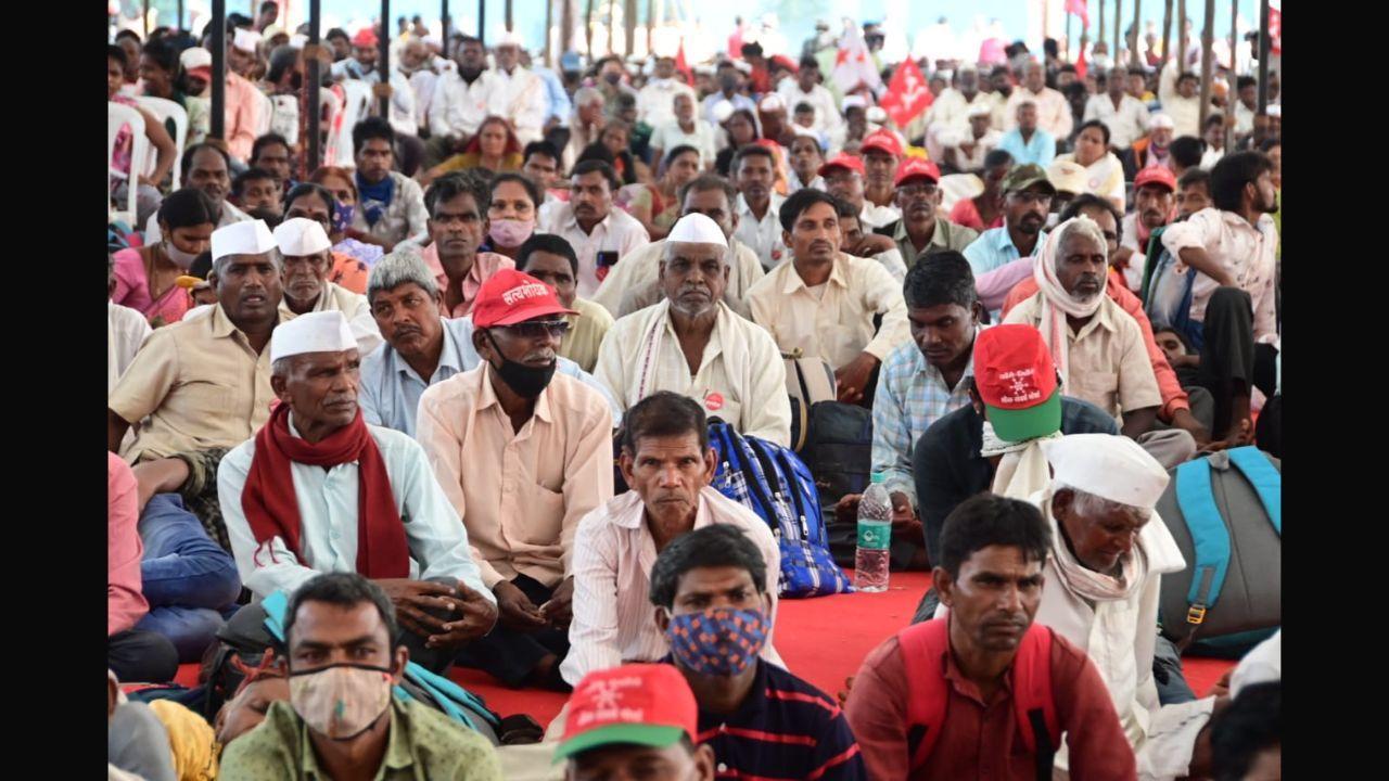 Mumbai: Kisan Mahapanchayat calls for BJP's defeat in polls