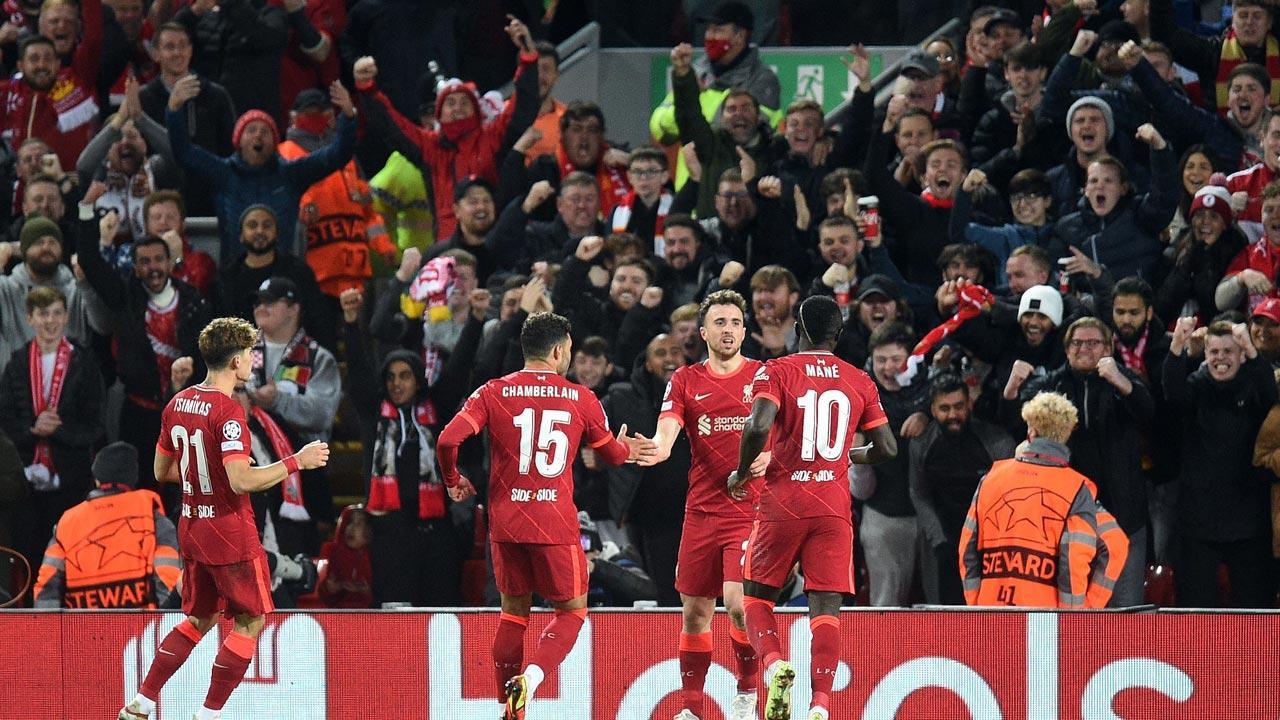 Champions League: Jota, Mane score as Liverpool defeat Atletico Madrid 2-0