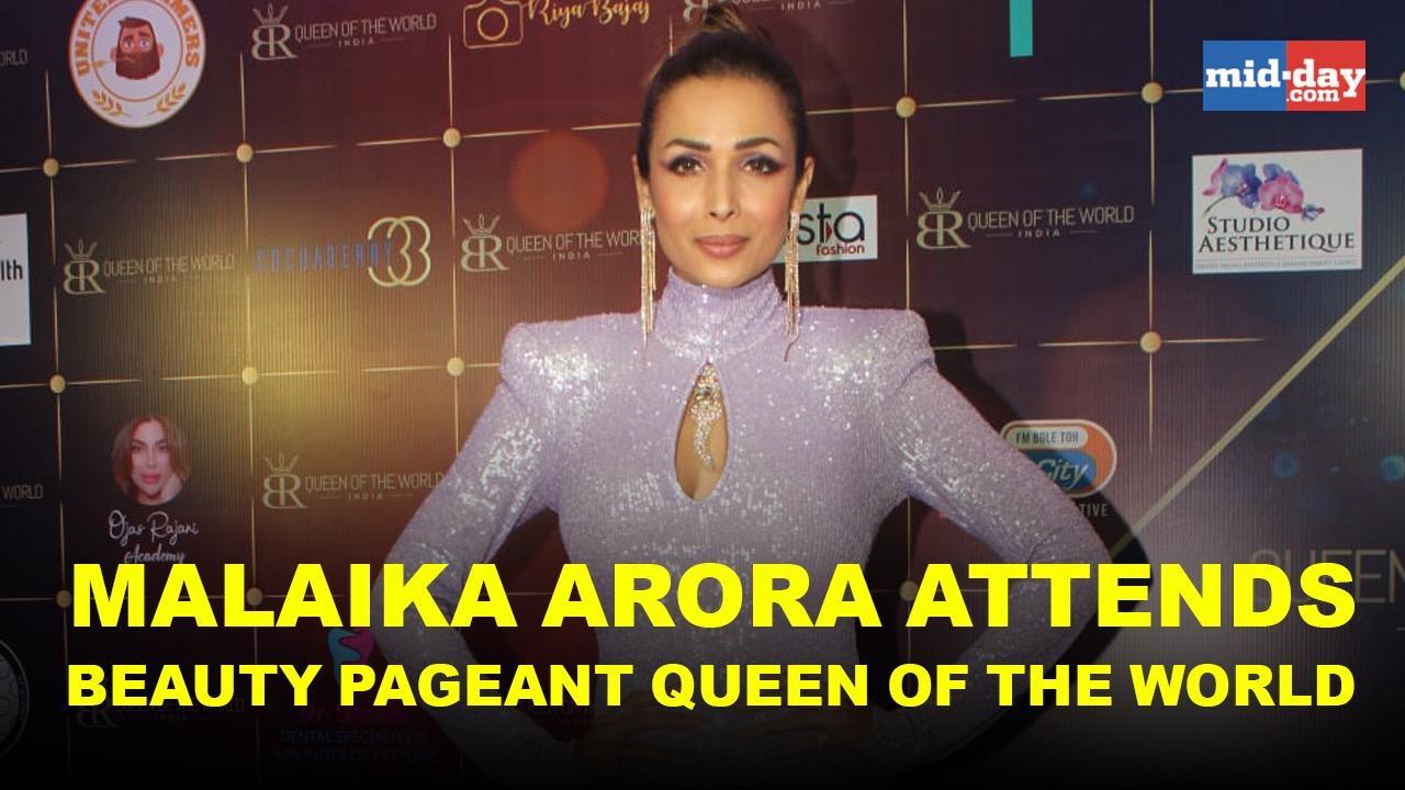 Malaika Arora attends Beauty Pageant Queen of the world