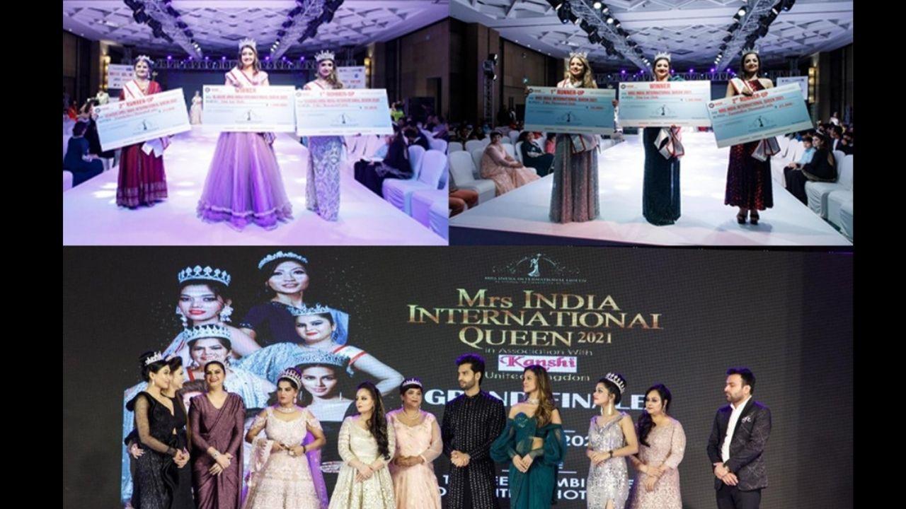 Dr. Jyotsana & Sharmistha Das won Mrs India International Queen 2021 with Rs 1 Lakh Prize