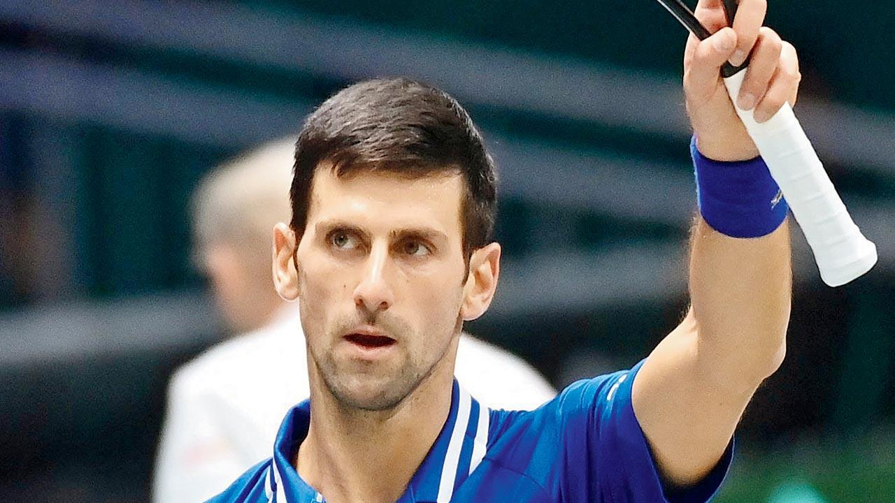 Djoko-led Serbia down Austria in opener