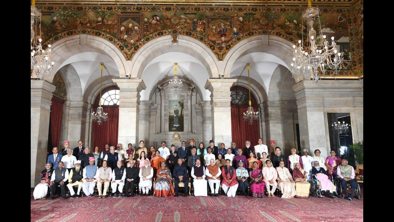 IN PHOTOS: Here's a look at who won Padma Awards this year