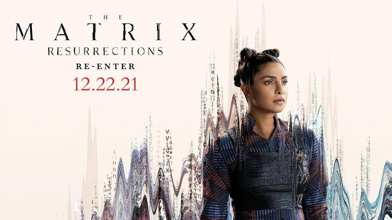 Priyanka Chopra shares her stunning first look from 'The Matrix Resurrections'