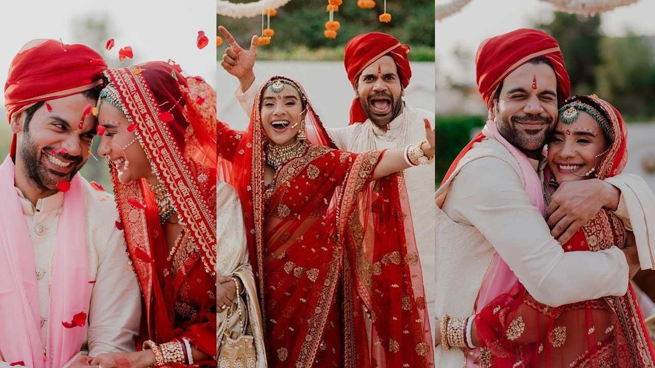 Rajkummar-Patralekaa look goofy in these new UNSEEN pictures from their wedding