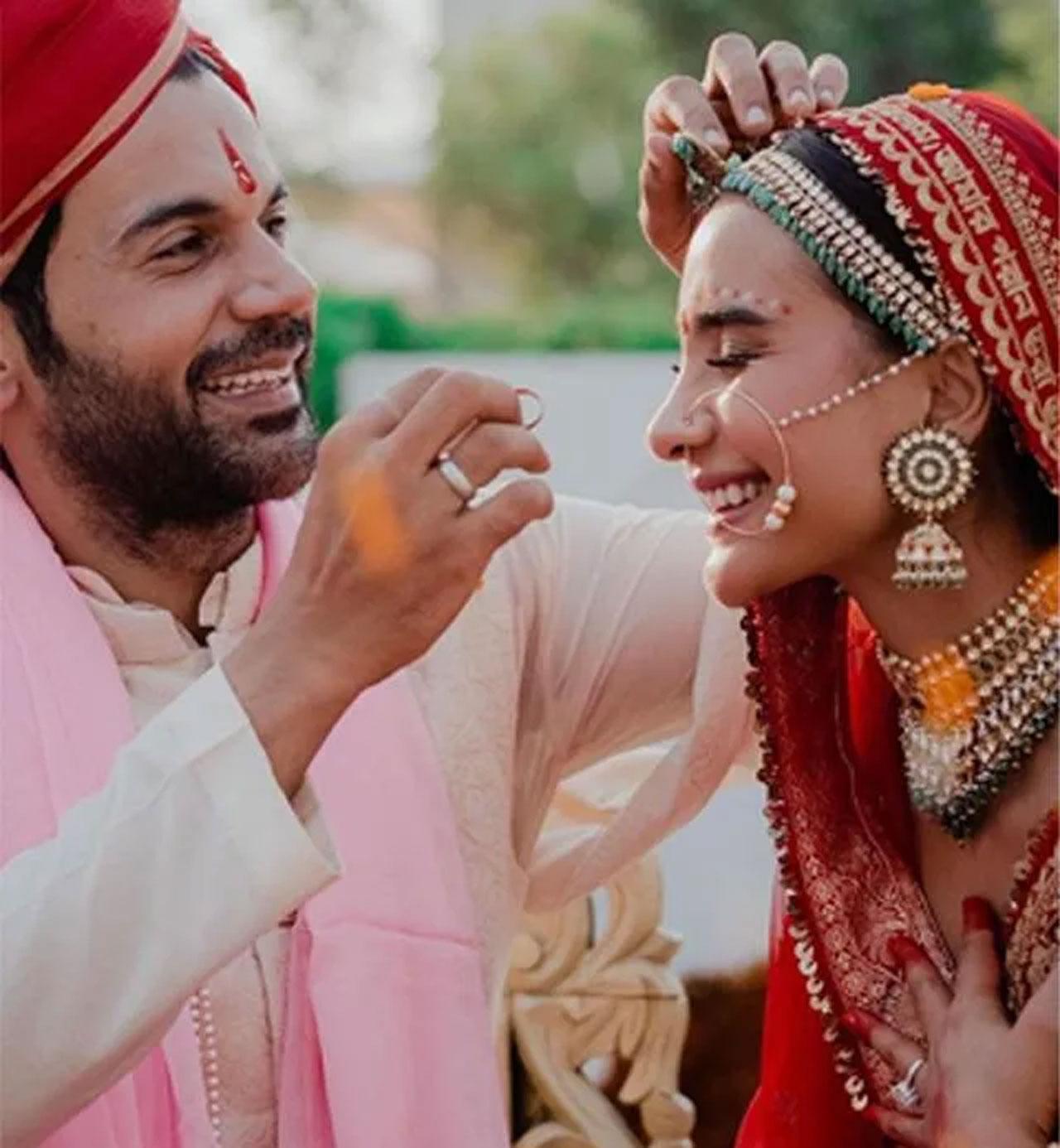 This beautiful couple got married after 10 years of togetherness. They met each other in 2010 and ever since then, have been going strong and just got stronger after getting married. They were also living-in together. (Picture Courtesy: Rajkummar Rao's Official Instagram Account)