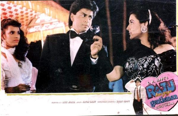 The struggling aam aadmi: As the middle-class youth, who struggles to find a job in Mumbai, SRK depicted the frustrations of the common man in such a convincing manner in Raju Ban Gaya Gentleman that everyone could identify with his character. A few years later, he played a similar role in Yes Boss, and although the movie was not equally successful, it remains among SRK's memorable performances.