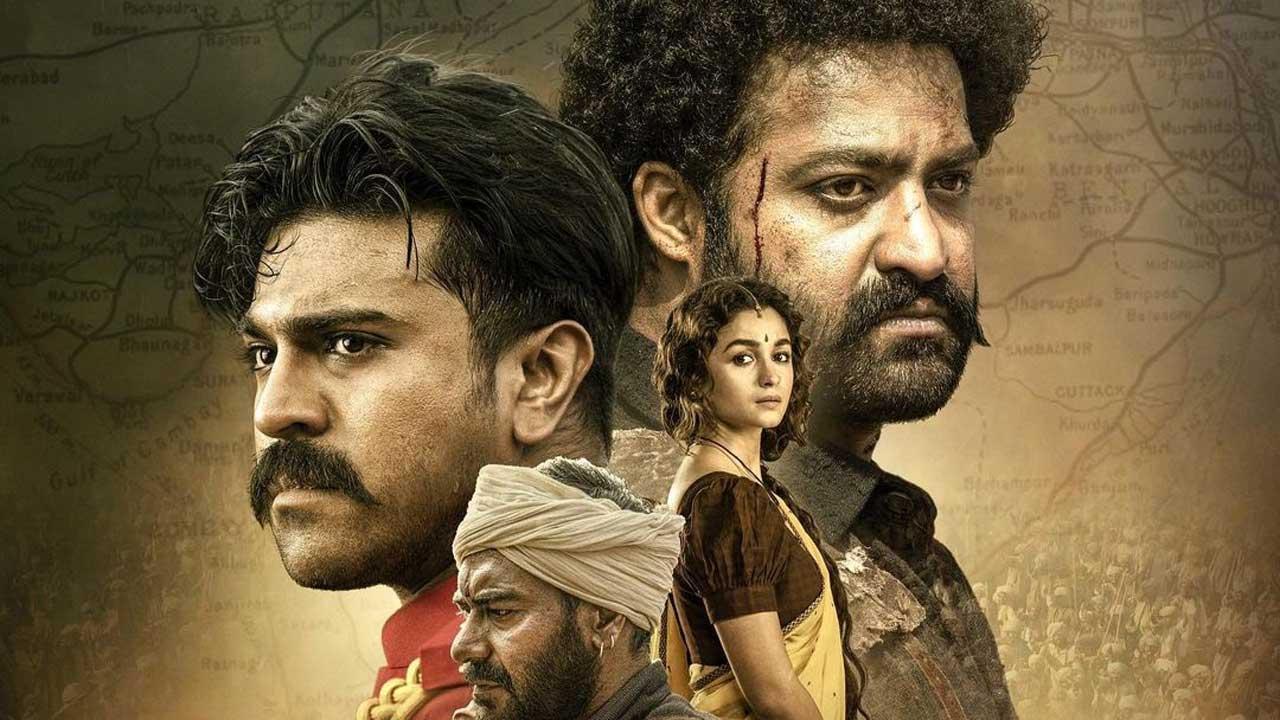 RRR: Ahead of trailer release, SS Rajamouli shares an intense poster