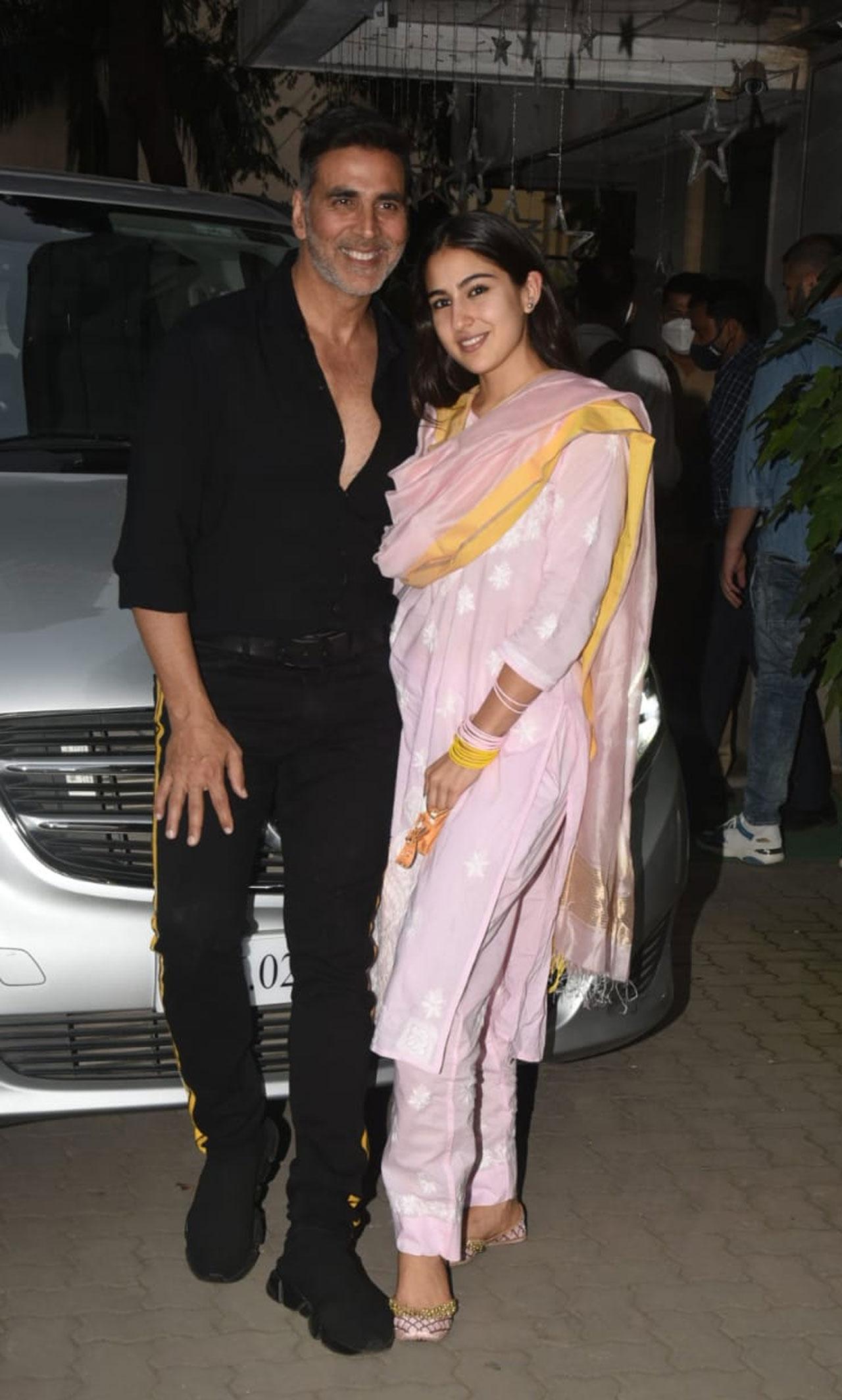 Akshay Kumar and Sara Ali Khan were also clicked together and let’s see how their chemistry clicks on celluloid. A report stated that this is going to be the most unique role of the Sooryavanshi star, something unexpected and unseen.