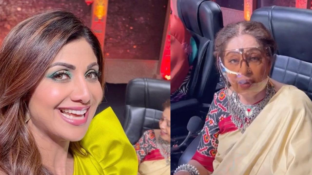 Shilpa Shetty asks Kirron Kher to adopt her so she can take all her jewellery: Watch Video