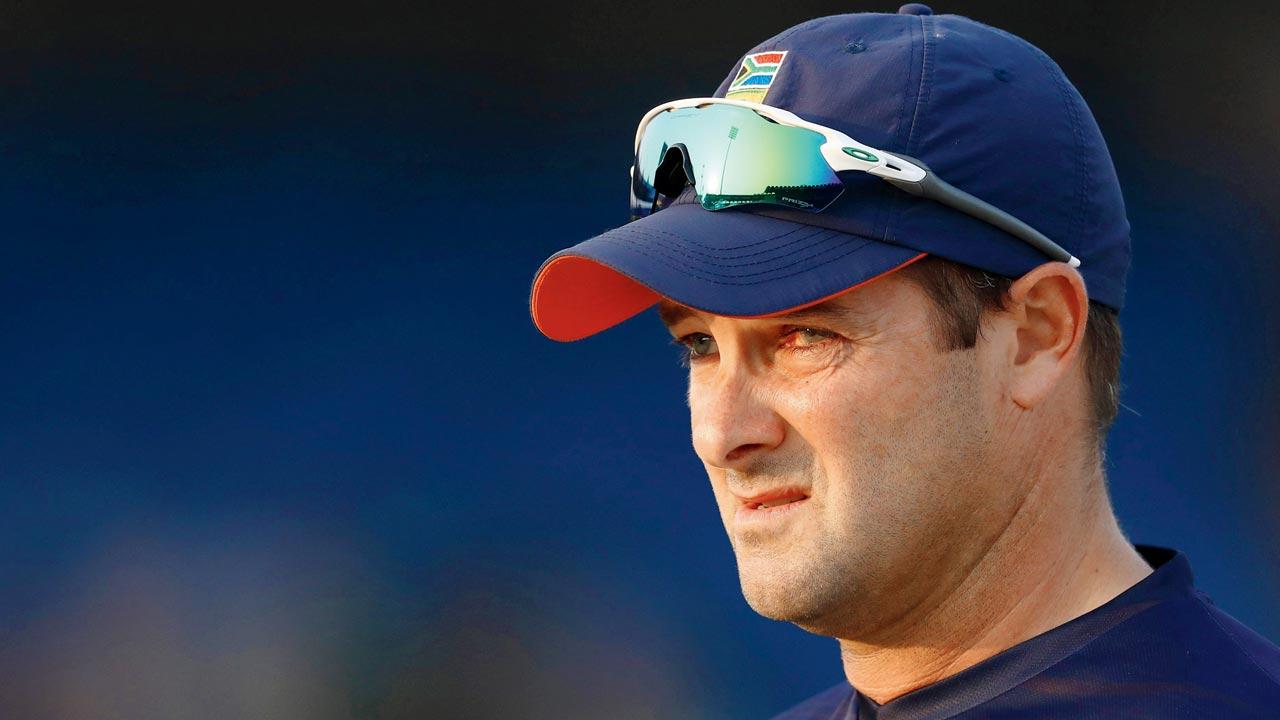 South Africa head coach Mark Boucher