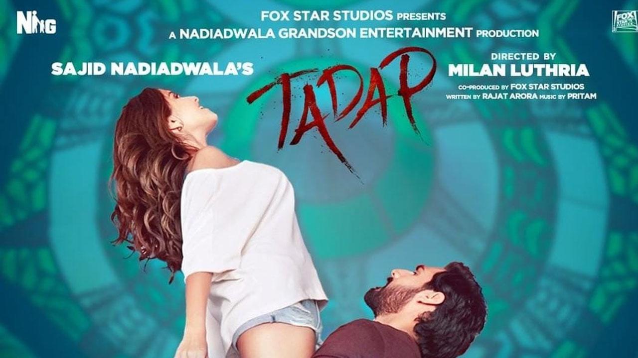 Tadap : Song 2, Tere Siva Jag Mein's Poster and Teaser look promising: Watch Video
