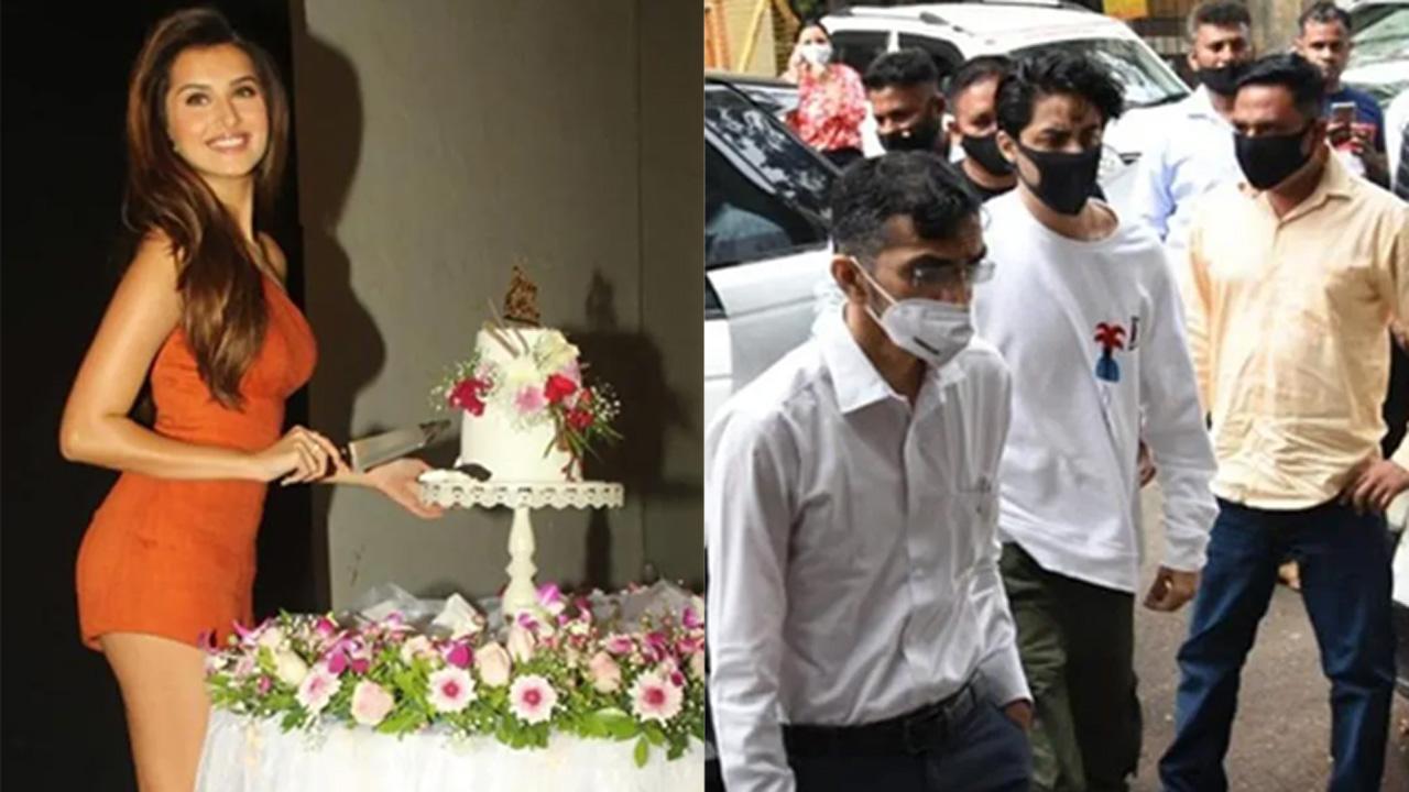 Tara Sutaria celebrates her birthday with Ahan Shetty, Aryan Khan snapped at NCB Office