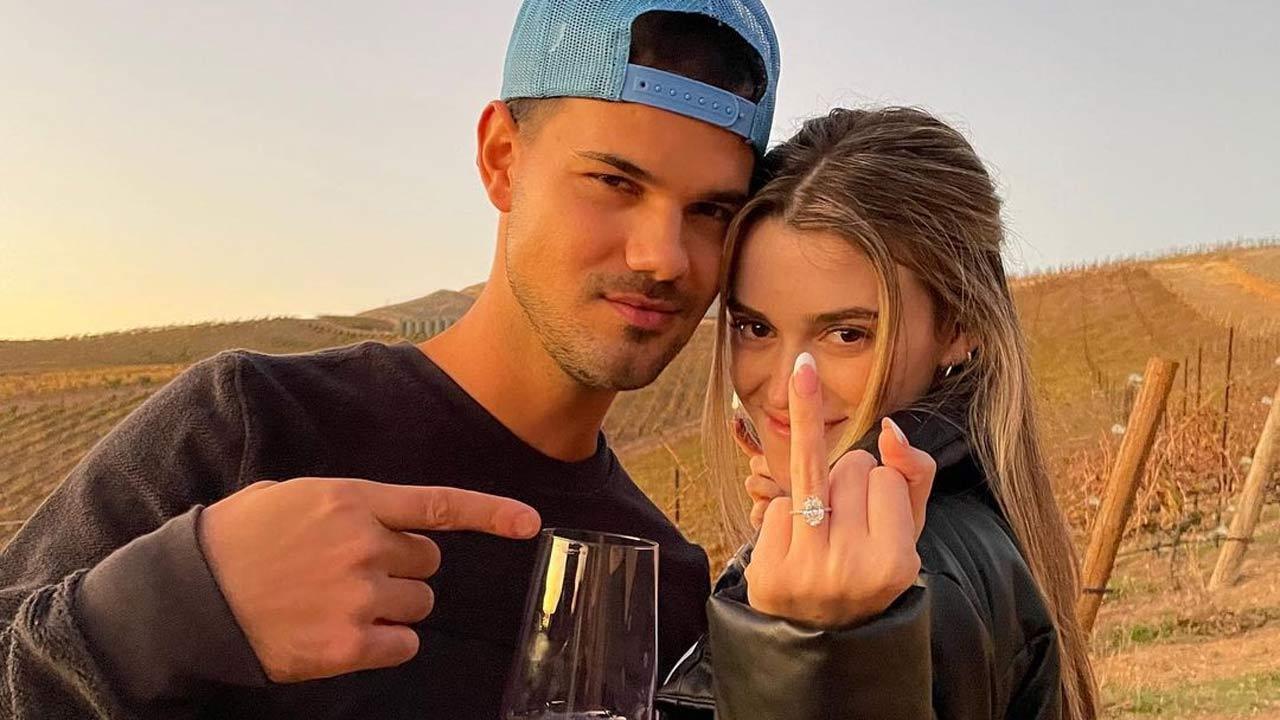 It's official! Twilight star Taylor Lautner engaged to girlfriend Tay Dome; actor shares on Instagram