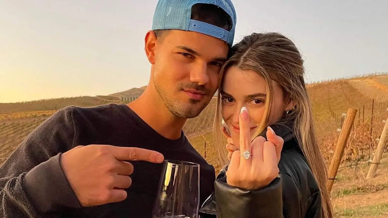 Its official! Twilight star Taylor Lautner engaged to girlfriend Tay Dome; actor shares on Instagram picture