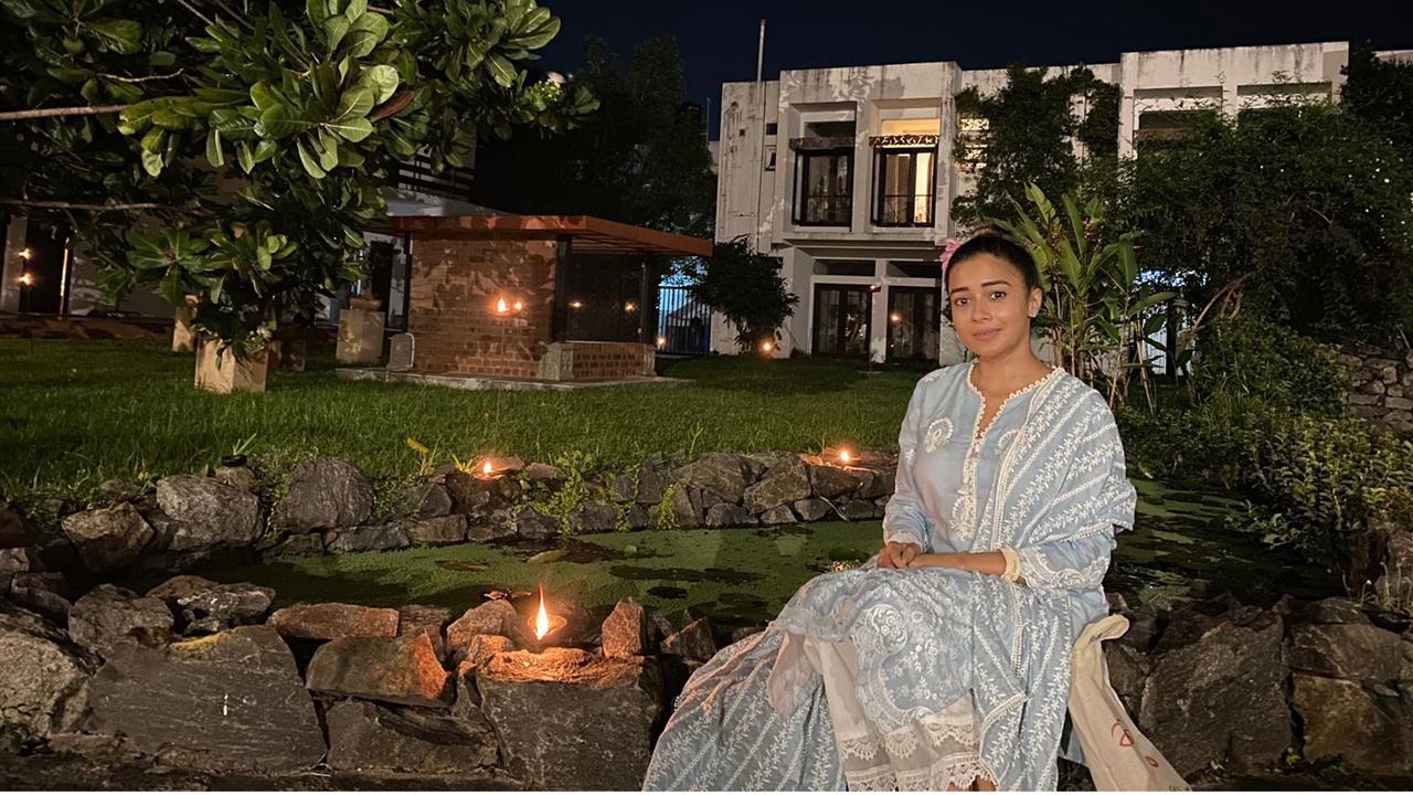 Tina Datta goes the spiritual way on her birthday