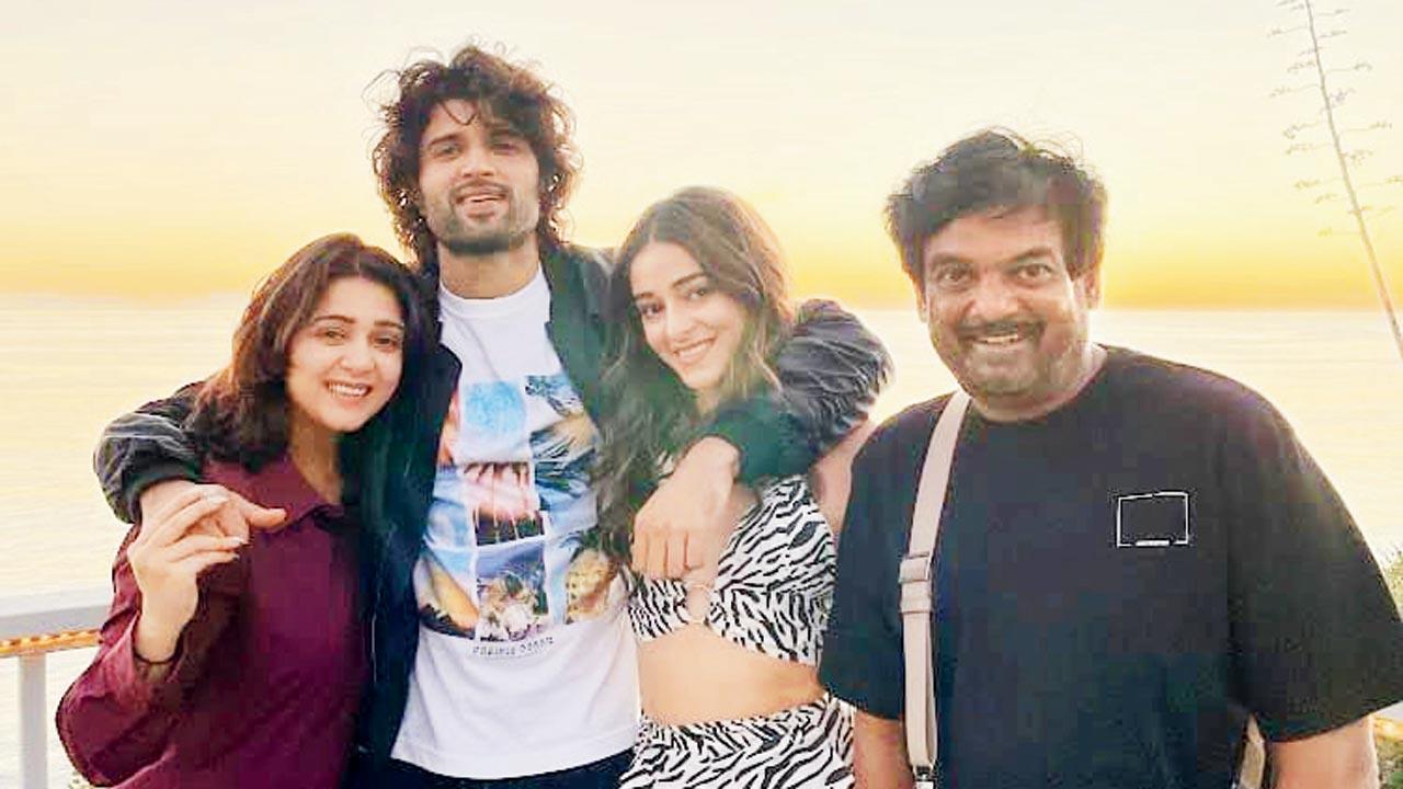 Vijay Deverakonda and Ananya Panday