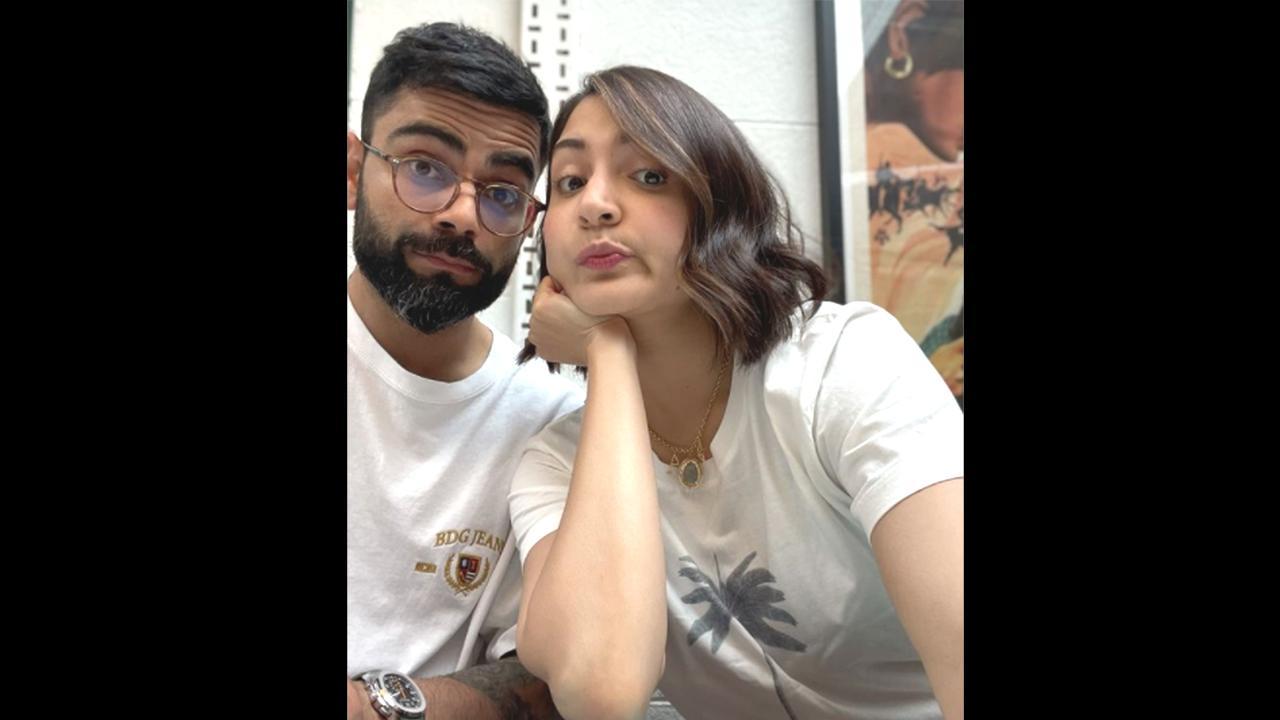 Virat Kohli's cute photo with Anushka Sharma will bring a smile on your face