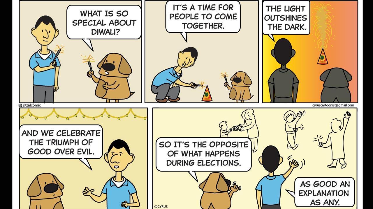 Sunday Cartoon: Cyrus Daruwala Presents - Zal