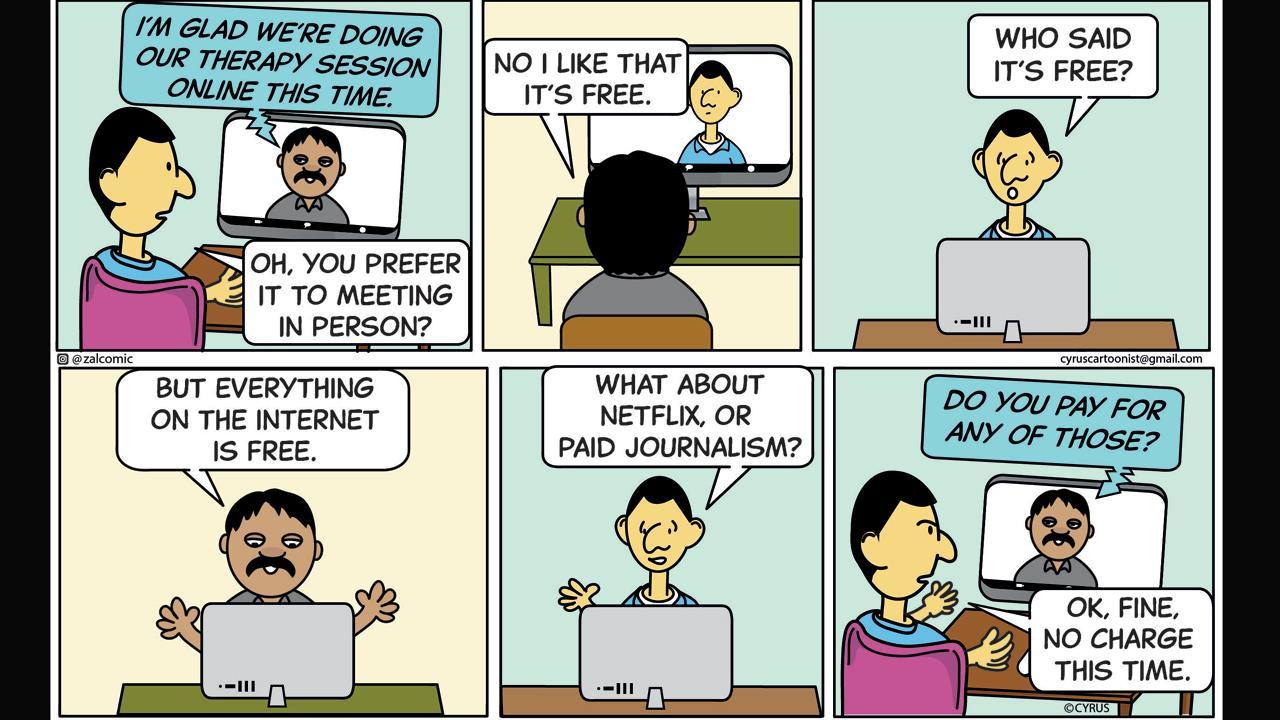 Sunday Cartoon: Cyrus Daruwala Presents - Zal