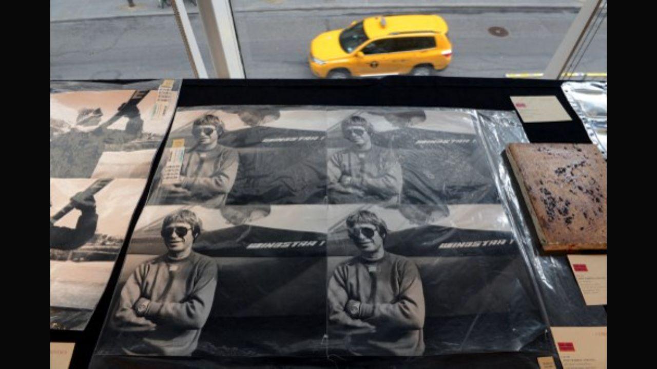 Apart from his musical pursuits, Denver also set up The Hunger Project with American authors Robert W Fuller and Werner Erhad in 1977 to promote efforts to end world hunger. The singer wrote a theme song, ‘I Want to Live’, after former US President Jimmy Carter appointed him to serve on the President’s Commission on World Hunger. Later, he also went on to start the sustainable charitable organisation called the Windstar Foundation. Denver not only had an interest in environment and humanitarian work, for which he performed at various fundraisers during his career, but also in flying. It led him to work closely with NASA over the years. 'John Denver in Front of Plane', four stitched gelatin silver prints, ca. 1976-1986, (estimate is $20,000 to 30,000) by Andy Warhol on display during a preview at Christie's in New York in 2013. Photo: AFP