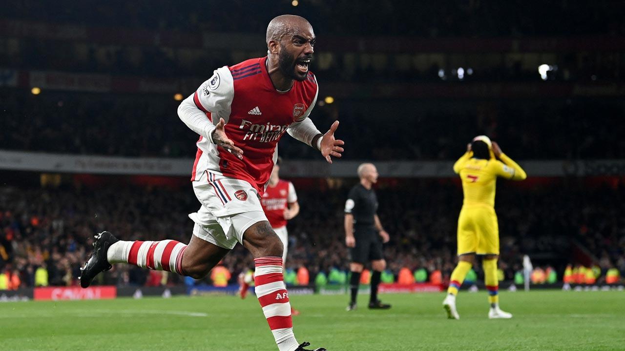 EPL: Alexandre Lacazette late-equaliser forces Crystal Palace to share point with Arsenal
