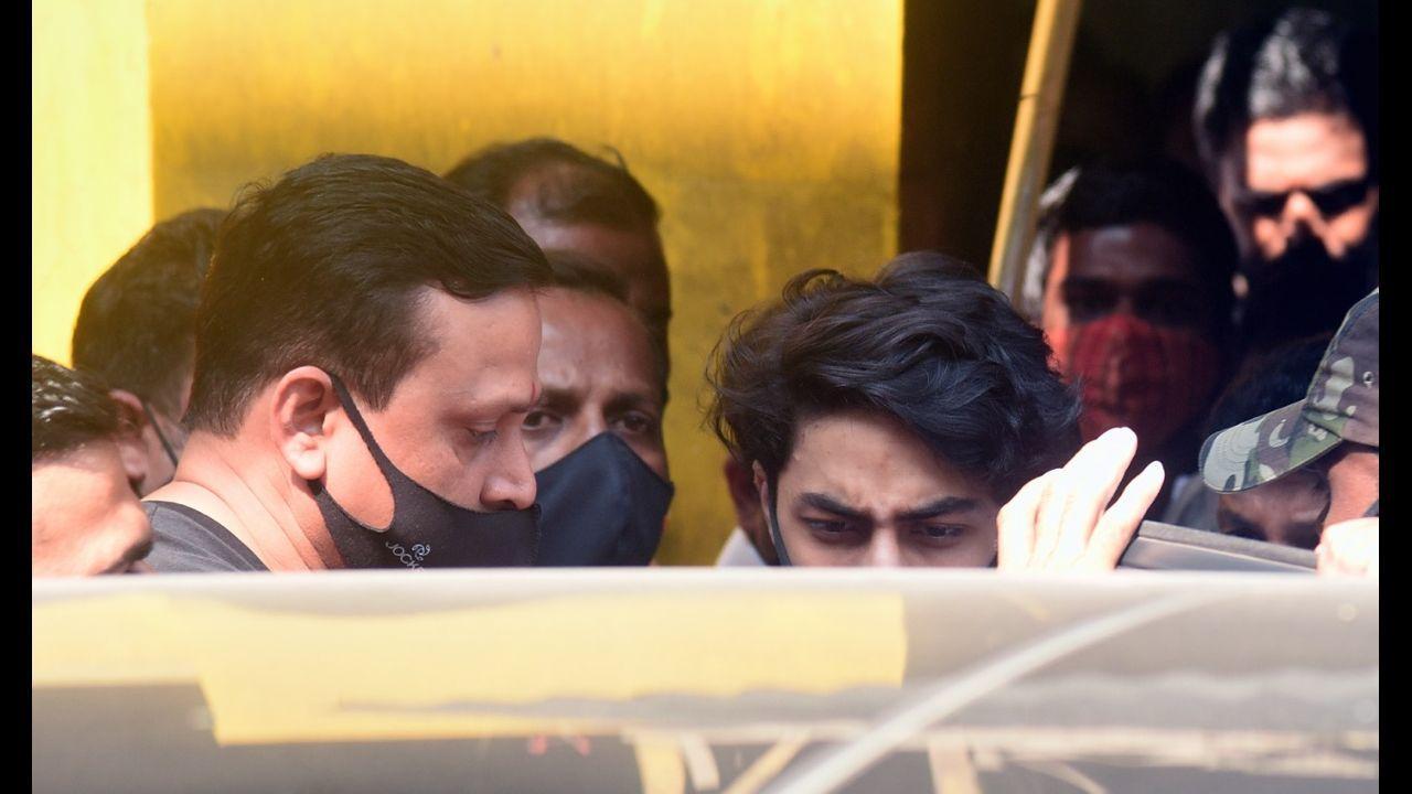 Cruise Drugs Case Aryan Khan Walks Out After 22 Days In Arthur Road Jail