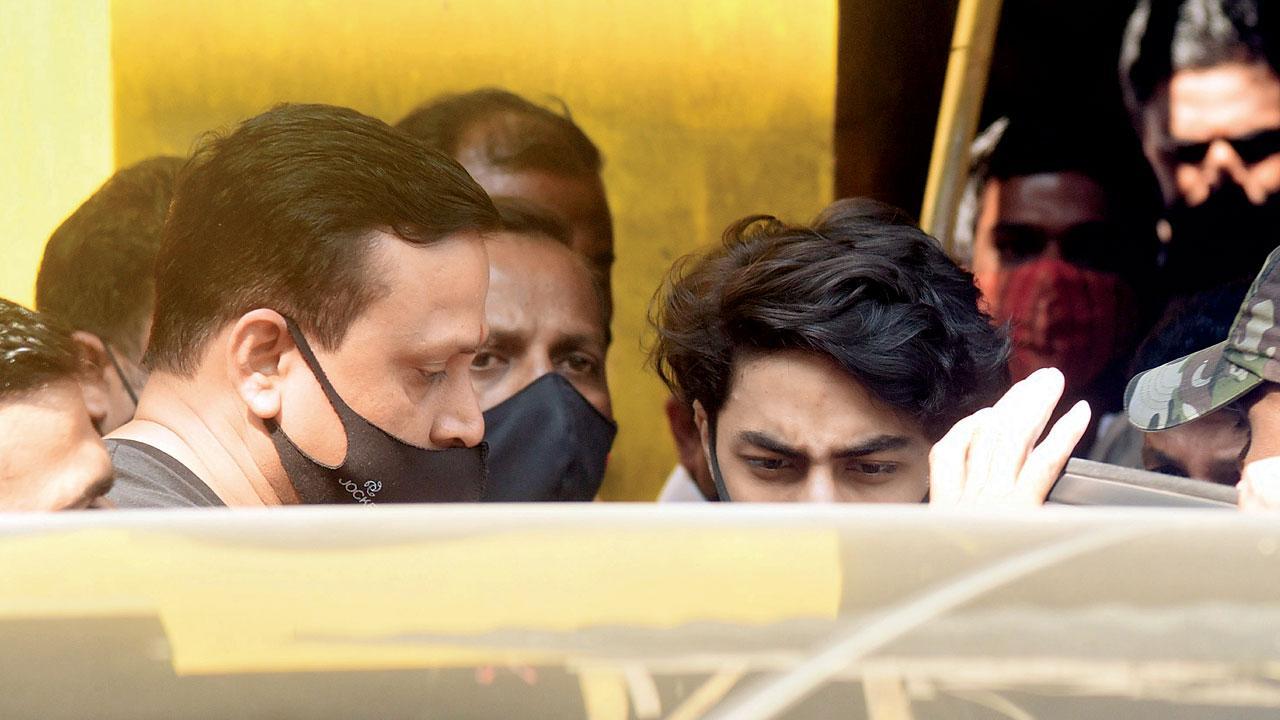 Cruise drugs case: Aryan Khan makes quiet exit and grand entry