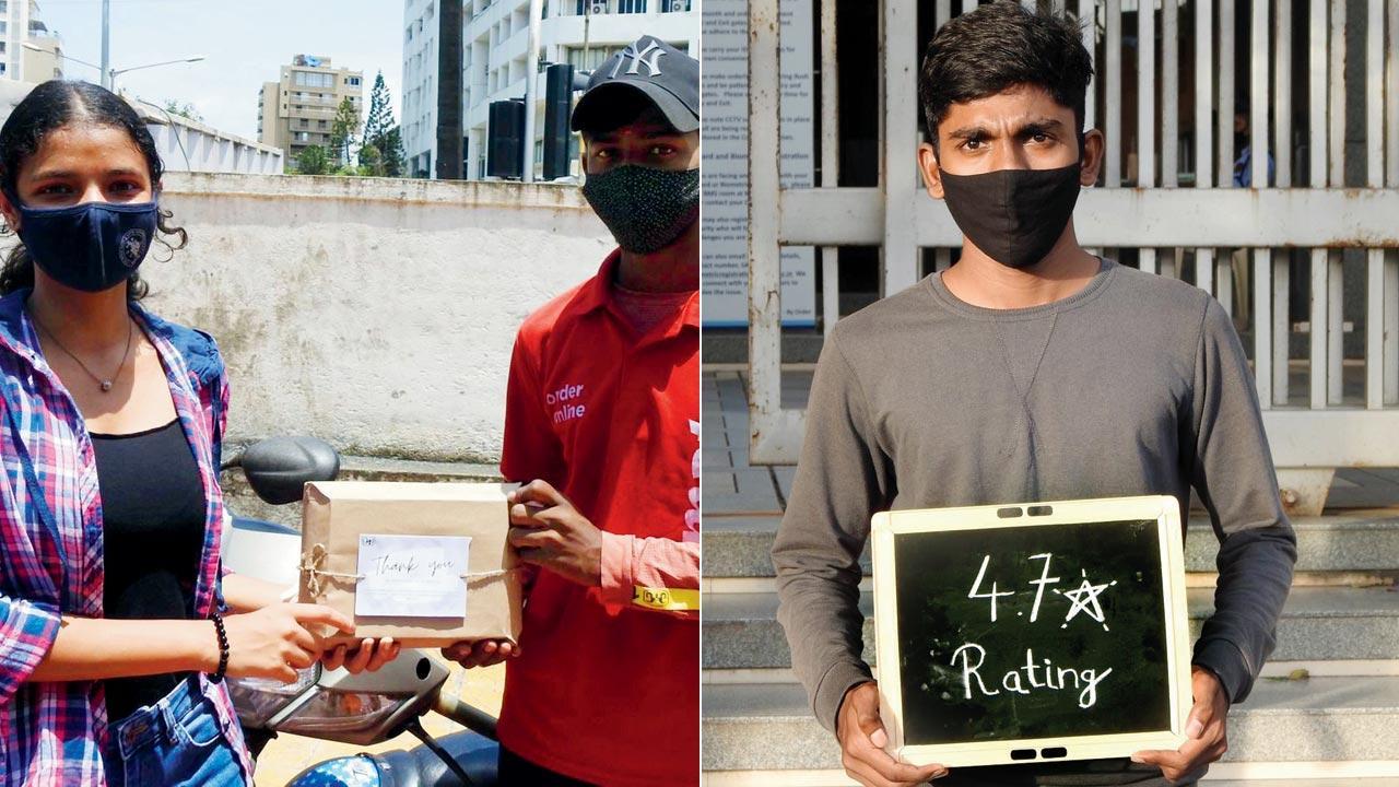 At Mithibai College fest, students thank Mumbai’s food delivery personnel