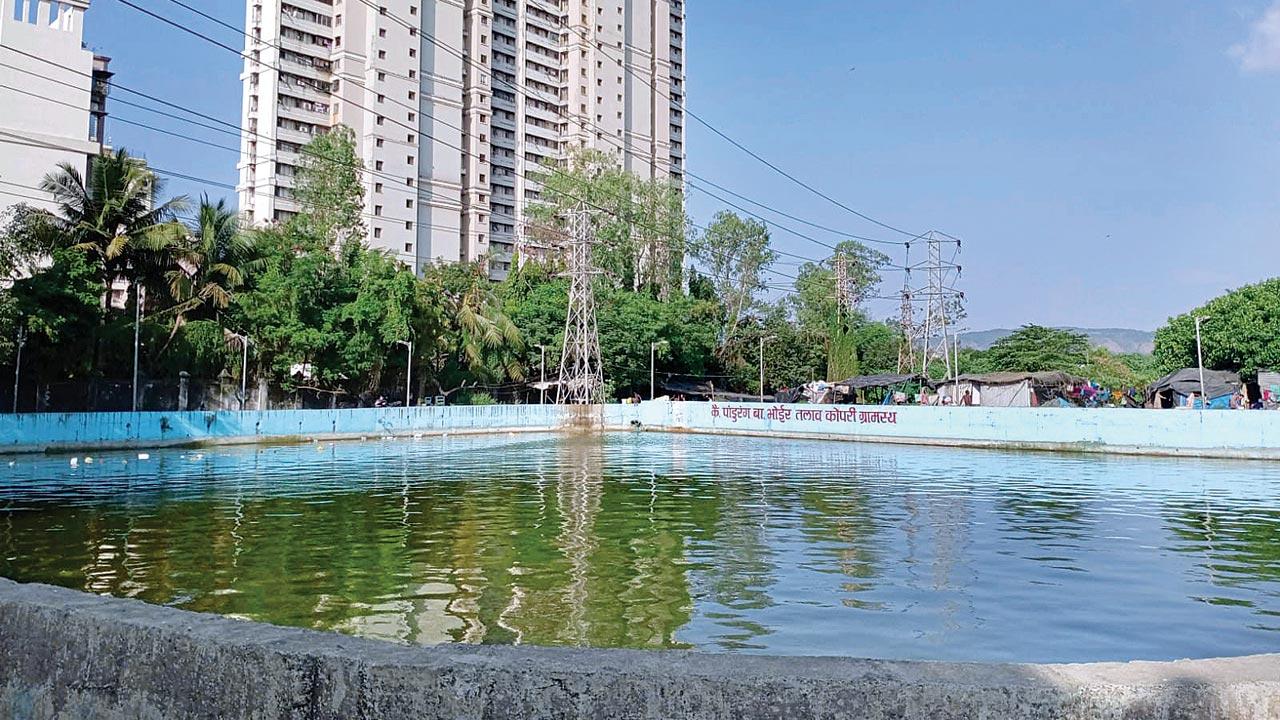 Bhoir lake near Nalanda Public School at Mulund East