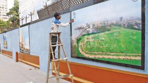 Beautification of Saat Rasta wall springs up a puzzle
