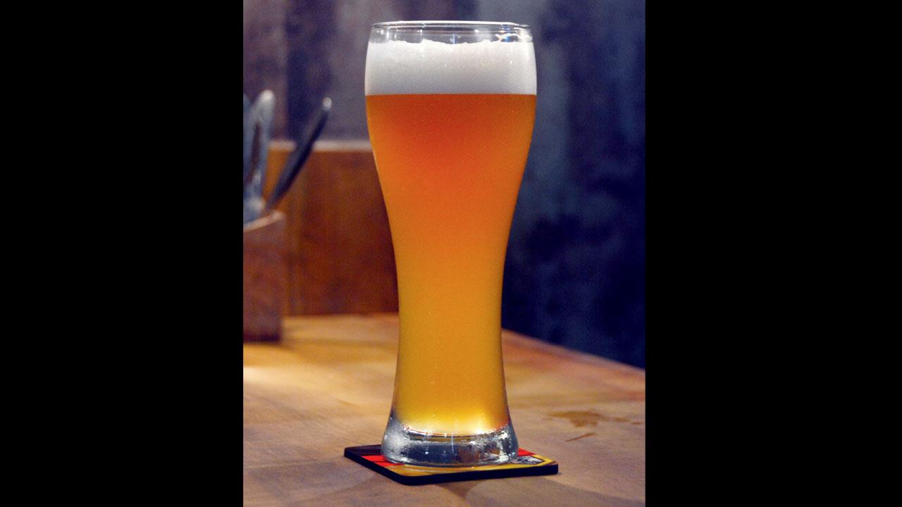 The in-house hefeweizen