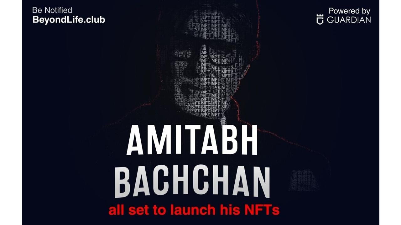 Amitabh Bachchan announces the debut of his NFT collection with BeyondLife.club